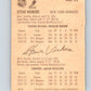 1974-75 Lipton Soup #34 Steve Vickers  New York Rangers  V32252