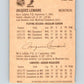 1974-75 Lipton Soup #38 Jacques Lemaire  Montreal Canadiens  V32262