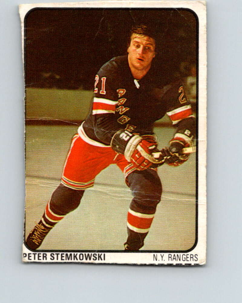 1974-75 Lipton Soup #42 Peter Stemkowski  New York Rangers  V32271