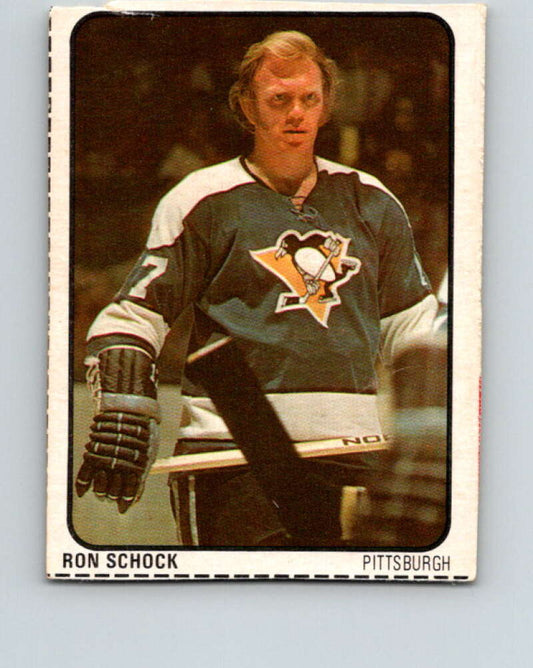 1974-75 Lipton Soup #43 Ron Schock  Pittsburgh Penguins  V32276