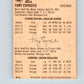 1974-75 Lipton Soup #45 Tony Esposito  Chicago Blackhawks  V32280