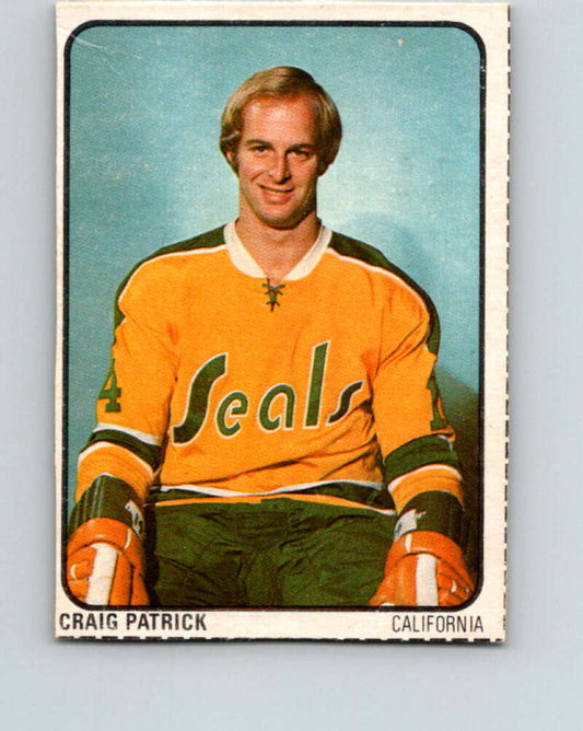 1974-75 Lipton Soup #46 Craig Patrick  California Golden Seals  V32282