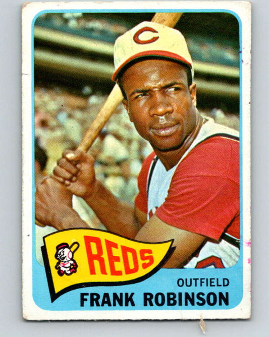 1965 Topps #120 Frank Robinson  Cincinnati Reds  V32297