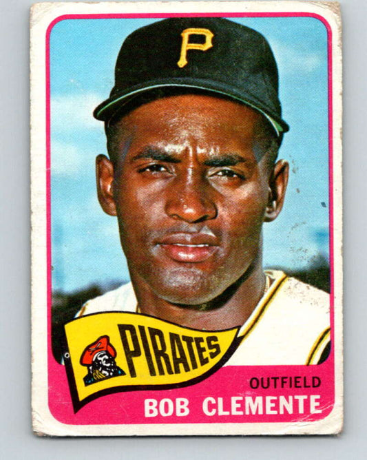 1965 Topps #160 Roberto Clemente UER  Pittsburgh Pirates  V32298