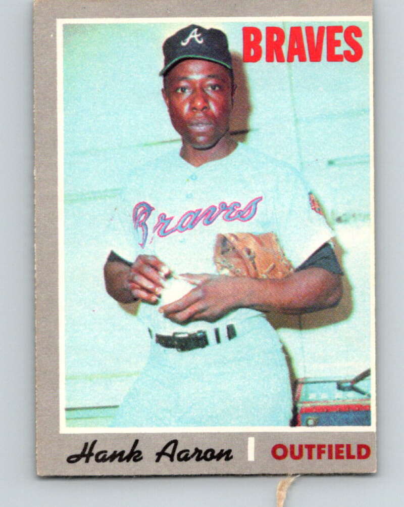 1970 Topps #500 Hank Aaron  Atlanta Braves  V32300