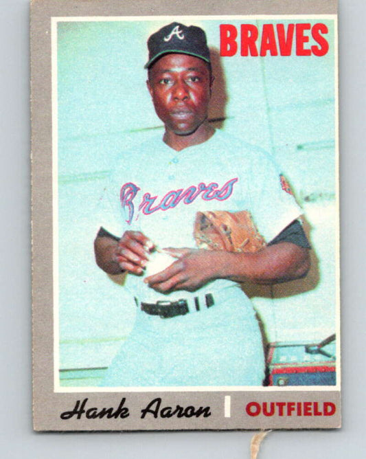 1970 Topps #500 Hank Aaron  Atlanta Braves  V32300
