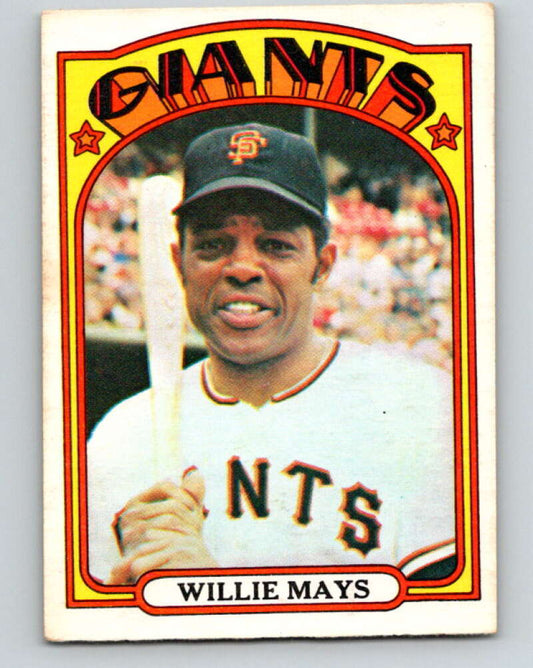 1972 O-Pee-Chee #49 Willie Mays  San Francisco Giants  V32304