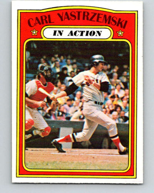 1972 O-Pee-Chee #38 Carl Yastrzemski IA  Boston Red Sox  V32306