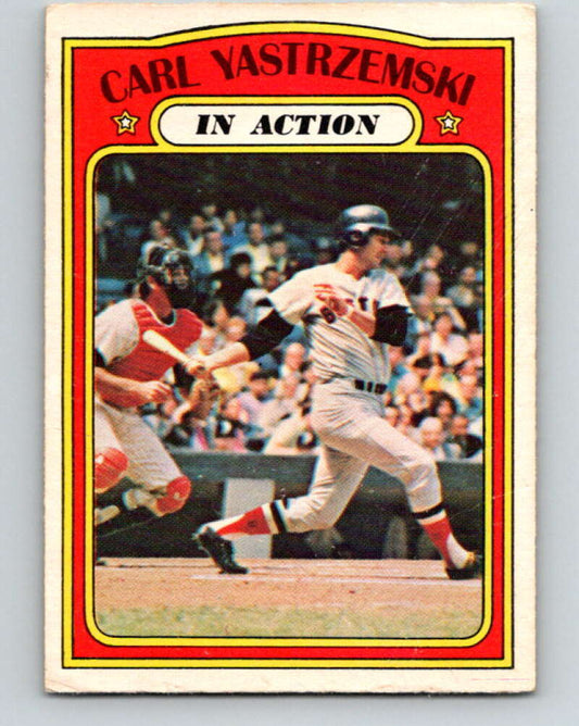 1972 O-Pee-Chee #38 Carl Yastrzemski IA  Boston Red Sox  V32307
