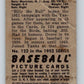 1952 Bowman #122 Billy Johnson  St. Louis Cardinals  V32311