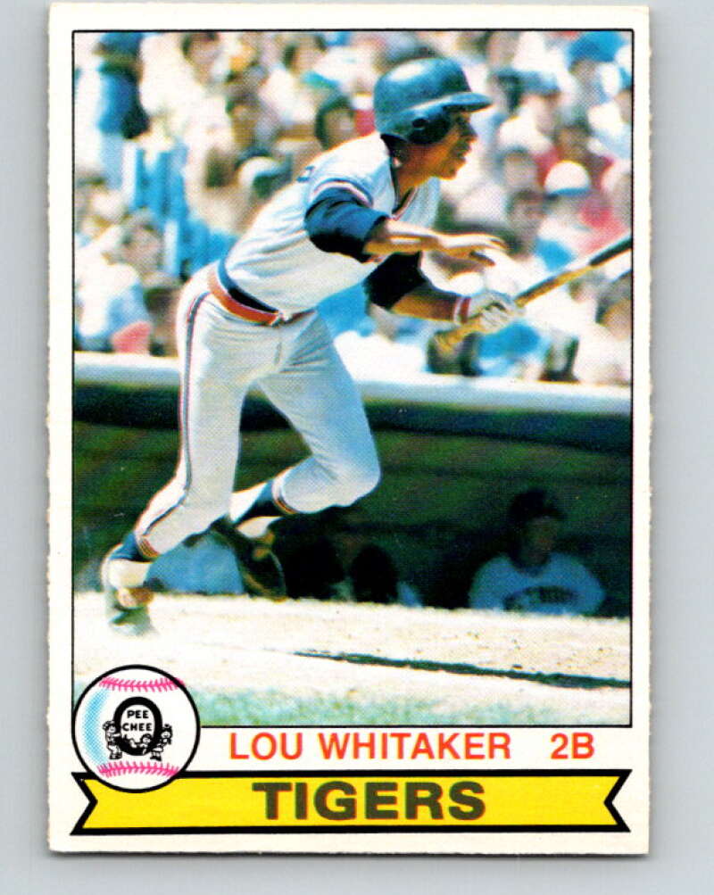 1979 O-Pee-Chee #55 Lou Whitaker  Detroit Tigers  V32319