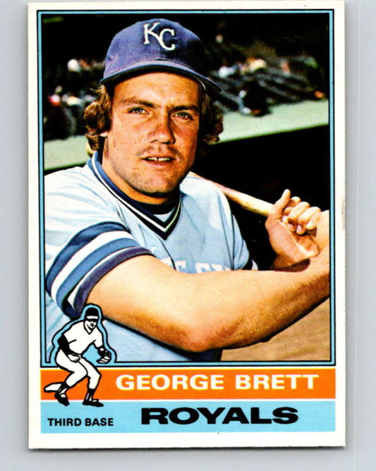 1976 O-Pee-Chee #19 George Brett  Kansas City Royals  V32337