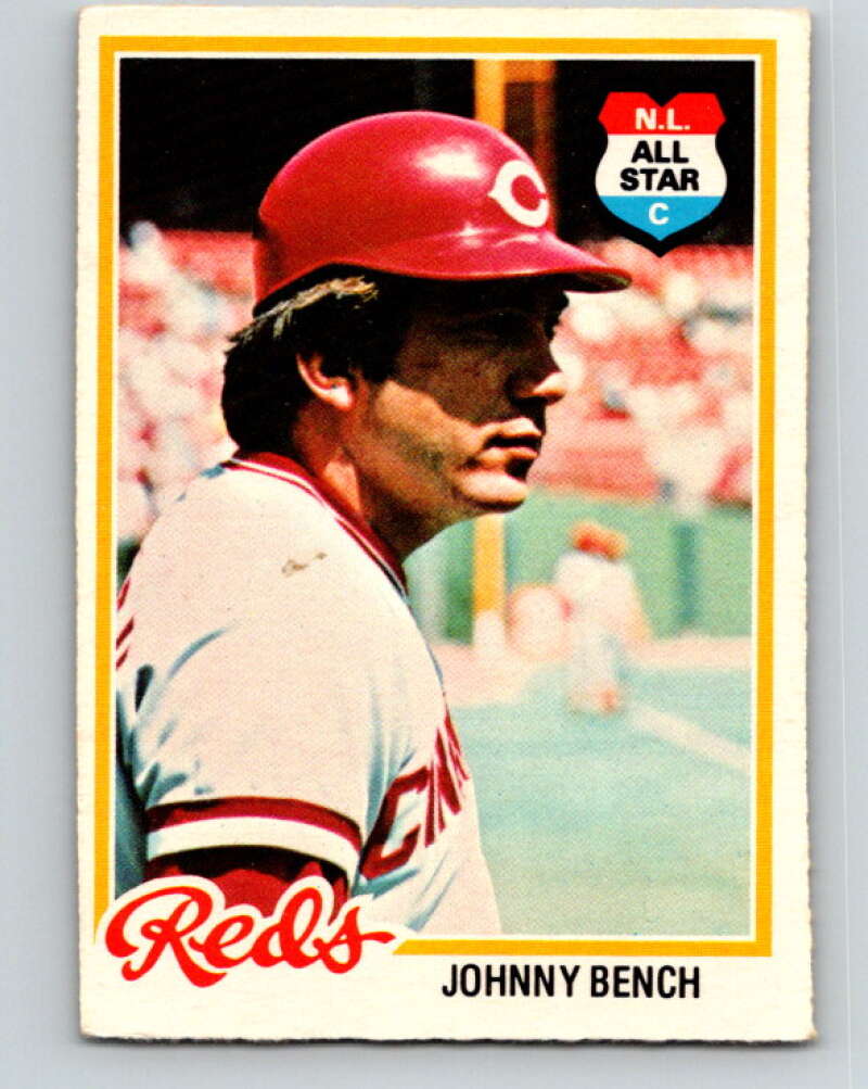 1978 O-Pee-Chee #50 Johnny Bench  Cincinnati Reds  V32341