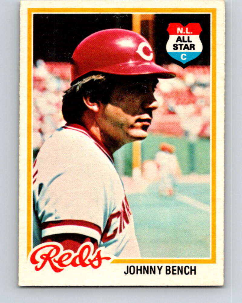 1978 O-Pee-Chee #50 Johnny Bench  Cincinnati Reds  V32343