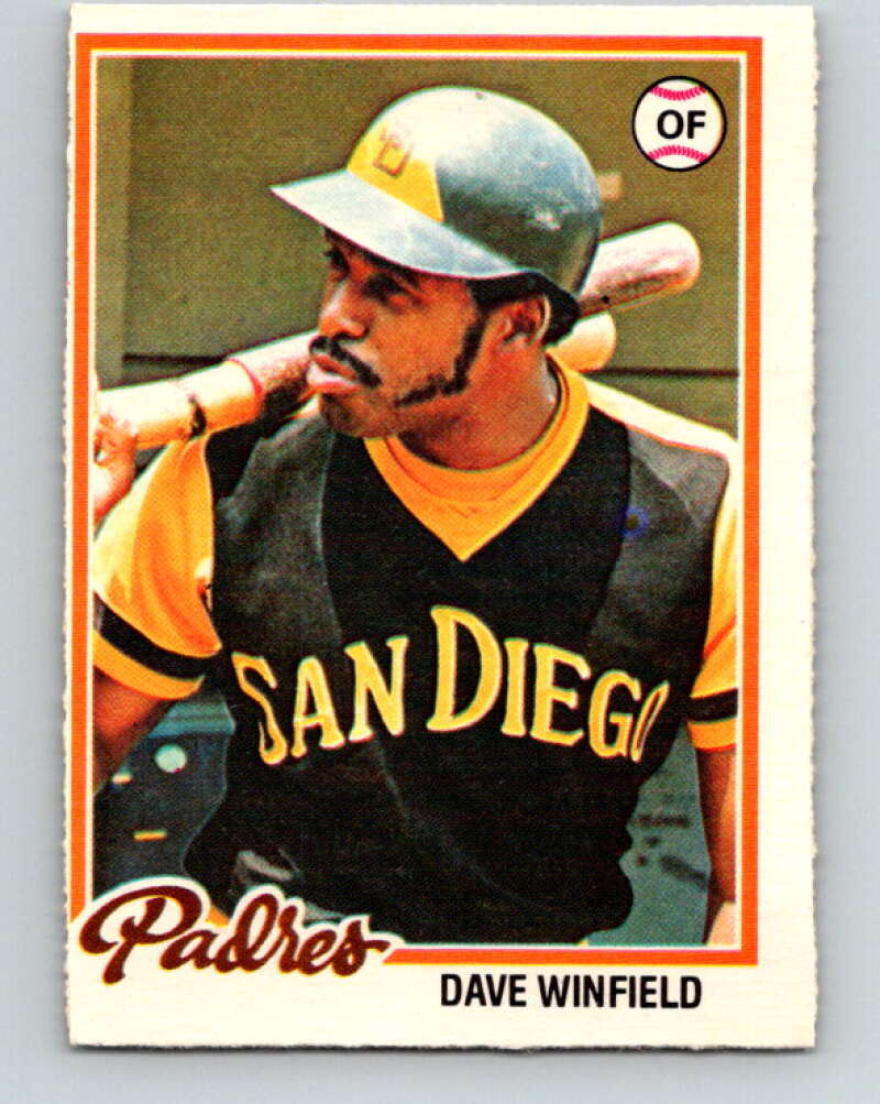 1978 O-Pee-Chee #78 Dave Winfield  San Diego Padres  V32345