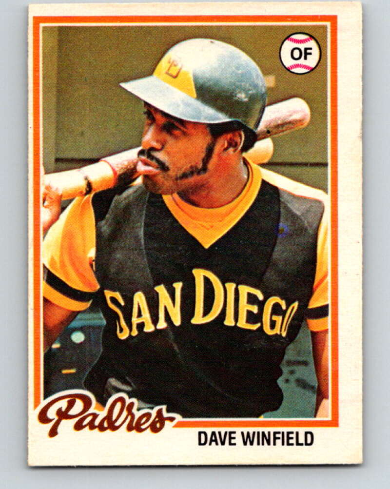 1978 O-Pee-Chee #78 Dave Winfield  San Diego Padres  V32346