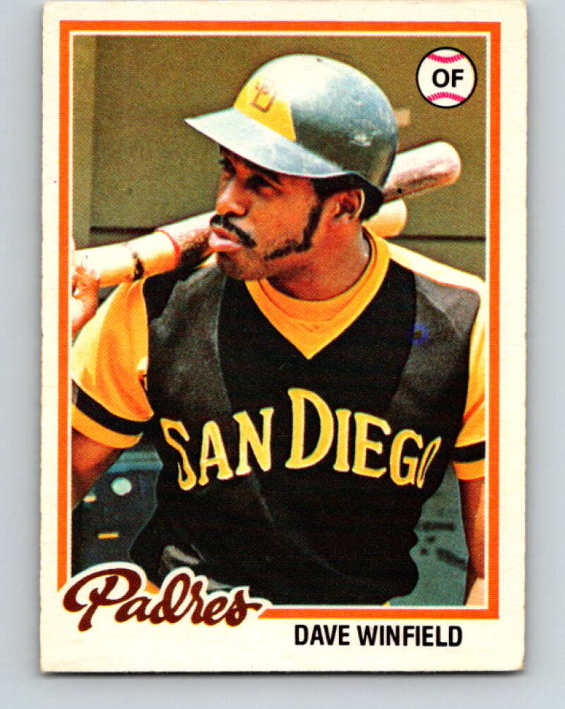 1978 O-Pee-Chee #78 Dave Winfield  San Diego Padres  V32347