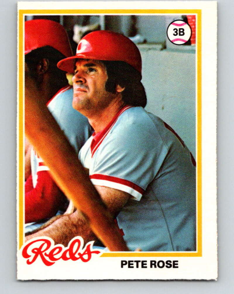 1978 O-Pee-Chee #100 Pete Rose DP  Cincinnati Reds  V32348