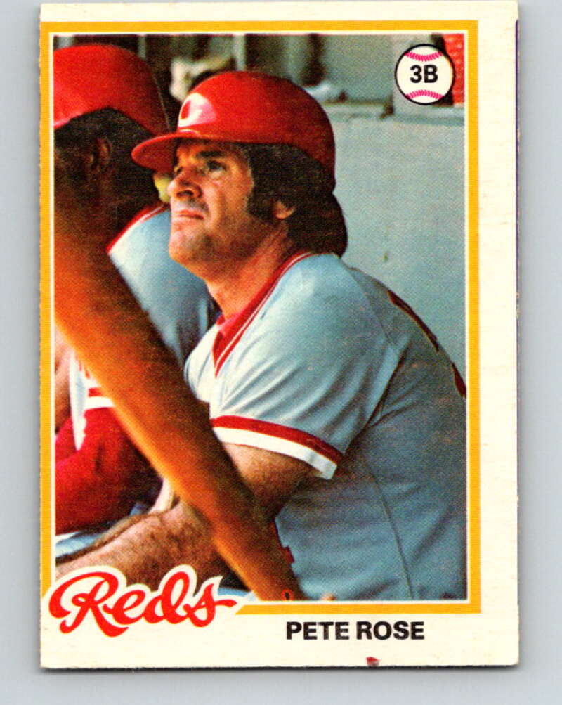 1978 O-Pee-Chee #100 Pete Rose DP  Cincinnati Reds  V32349