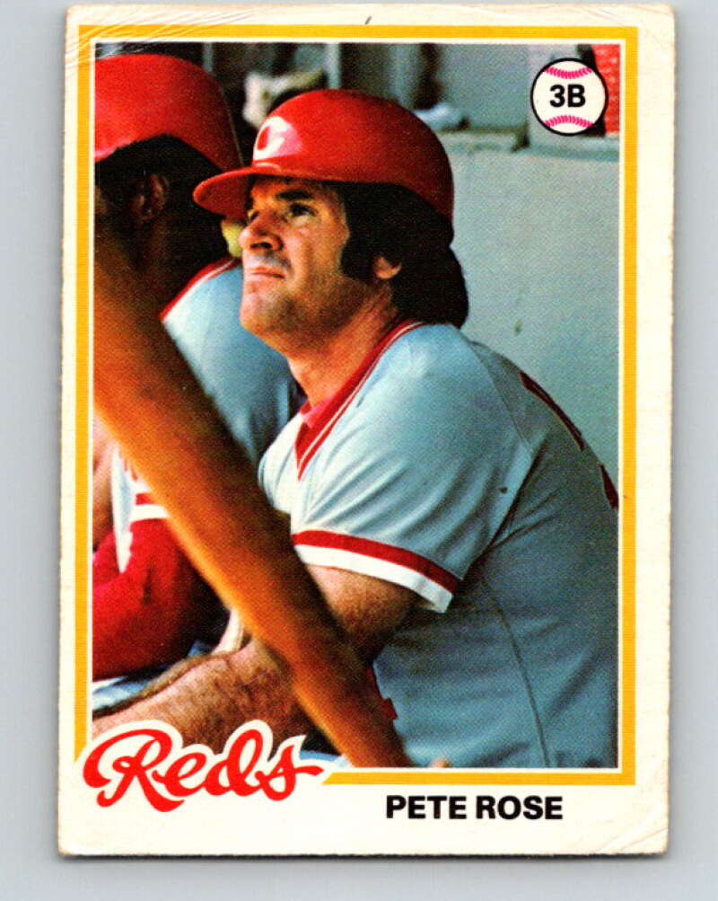 1978 O-Pee-Chee #100 Pete Rose DP  Cincinnati Reds  V32350