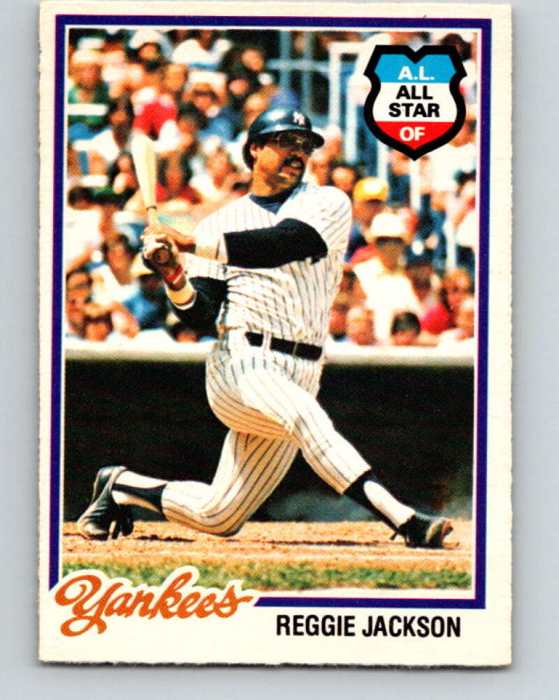 1978 O-Pee-Chee #110 Reggie Jackson  New York Yankees  V32354