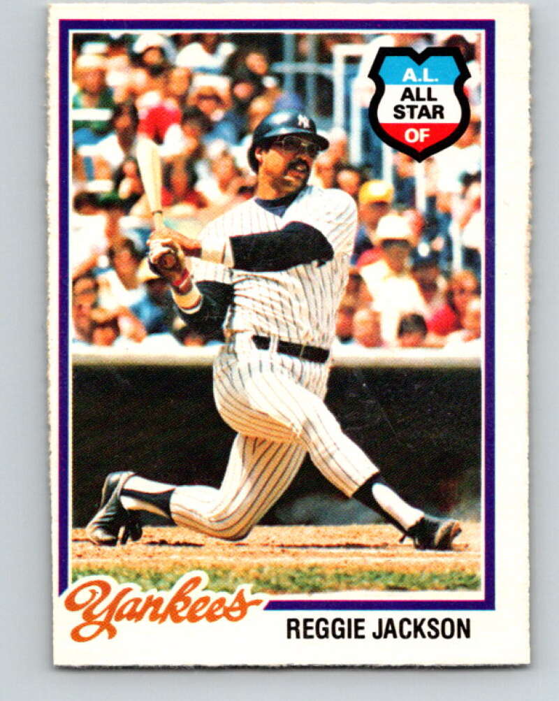 1978 O-Pee-Chee #110 Reggie Jackson  New York Yankees  V32355