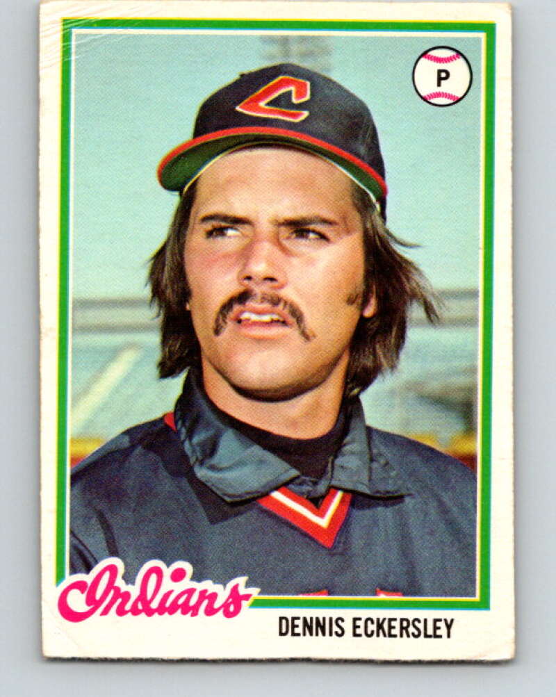 1978 O-Pee-Chee #138 Dennis Eckersley  Cleveland Indians  V32365