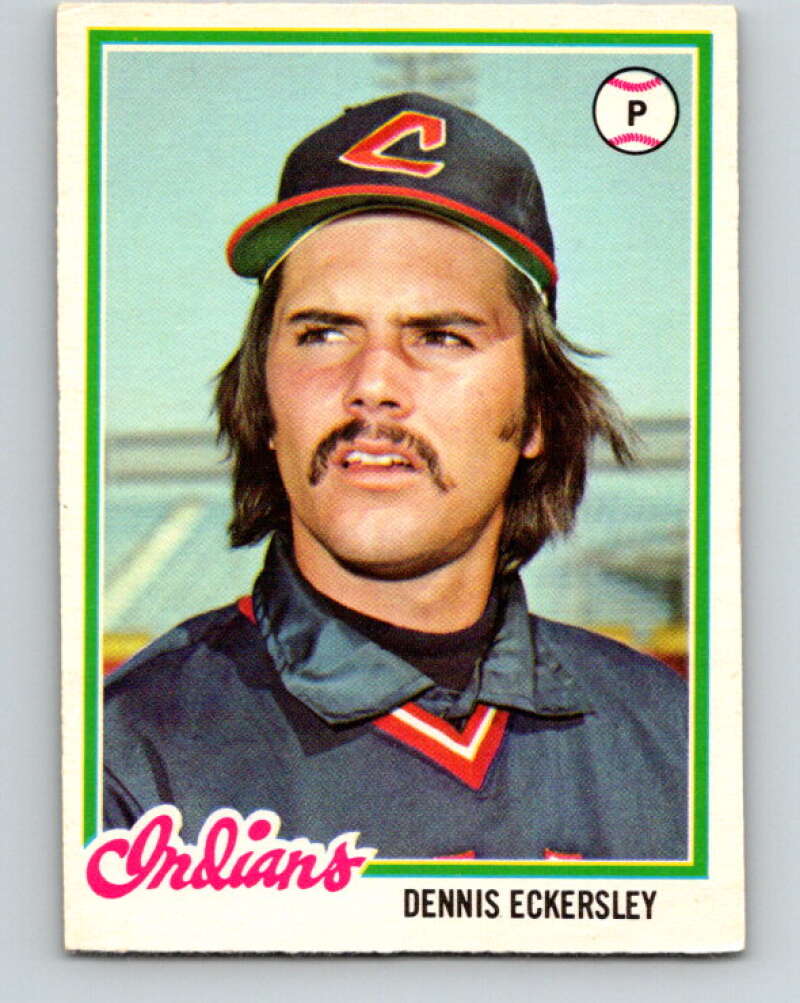 1978 O-Pee-Chee #138 Dennis Eckersley  Cleveland Indians  V32367