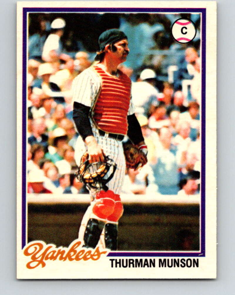 1978 O-Pee-Chee #200 Thurman Munson  New York Yankees  V32377