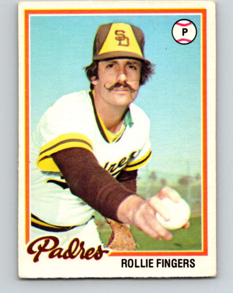 1978 O-Pee-Chee #201 Rollie Fingers  San Diego Padres  V32379