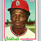 1978 O-Pee-Chee #204 Lou Brock  St. Louis Cardinals  V32380