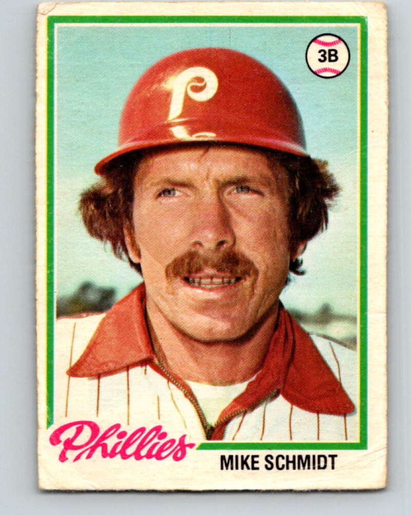 1978 O-Pee-Chee #225 Mike Schmidt  Philadelphia Phillies  V32384