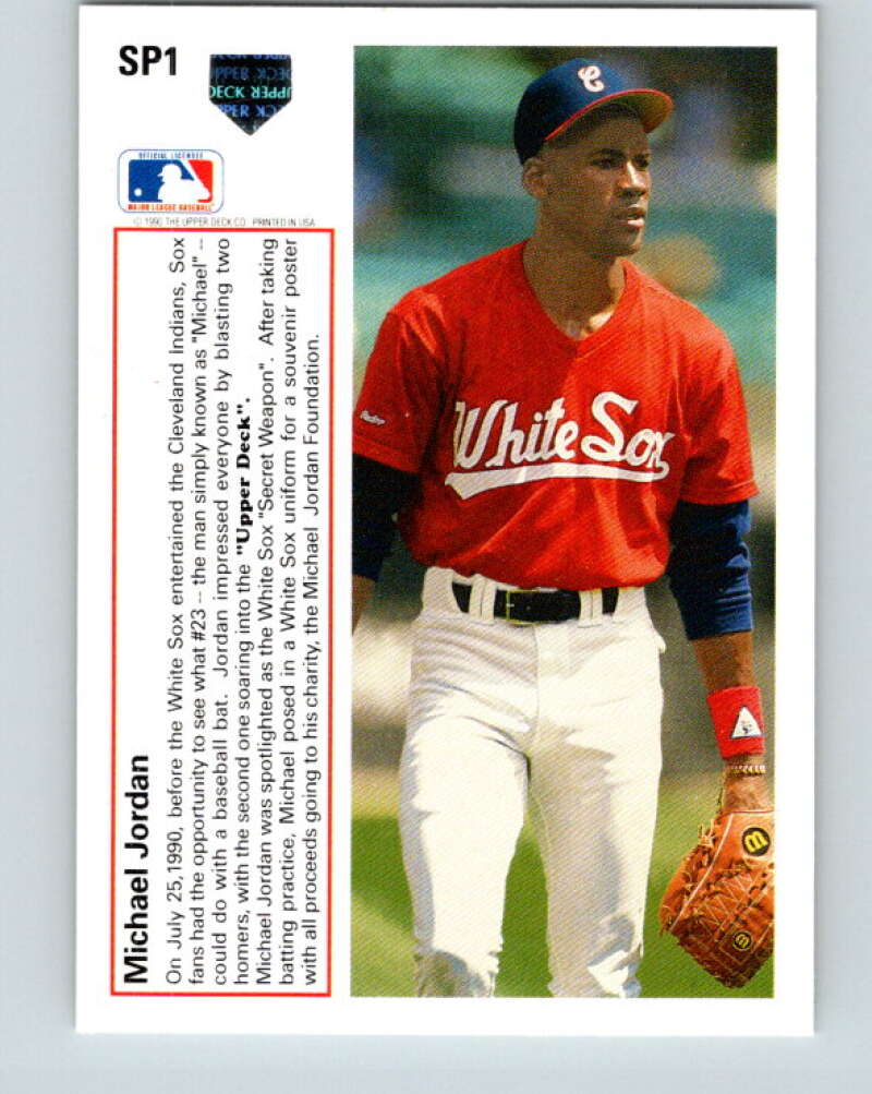1991 Upper Deck #SP1 Michael Jordan  Chicago White Sox  V32394