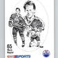 1986-87 NHL Kraft Drawings Mark Napier Oilers V32438