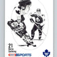 1986-87 NHL Kraft Drawings Borje Salming Maple Leafs  V32453
