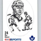 1986-87 NHL Kraft Drawings Dan Daoust Maple Leafs  V32460