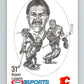 1986-87 NHL Kraft Drawings Rejean Lemelin Flames  V32483