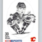 1986-87 NHL Kraft Drawings Carey Wilson Flames  V32487