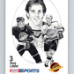1986-87 NHL Kraft Drawings Doug Lidster Canucks  V32490