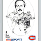 1986-87 NHL Kraft Drawings Rick Green Canadiens V32504