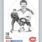 1986-87 NHL Kraft Drawings Larry Robinson Canadiens  V32511