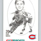 1986-87 NHL Kraft Drawings Kjell Dahlin Canadiens  V32513