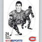 1986-87 NHL Kraft Drawings Chris Chelios Canadiens  V32516