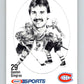 1986-87 NHL Kraft Drawings Gaston Gingras Canadiens  V32521