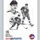 1986-87 NHL Kraft Drawings Laurie Boschman Jets  V32539