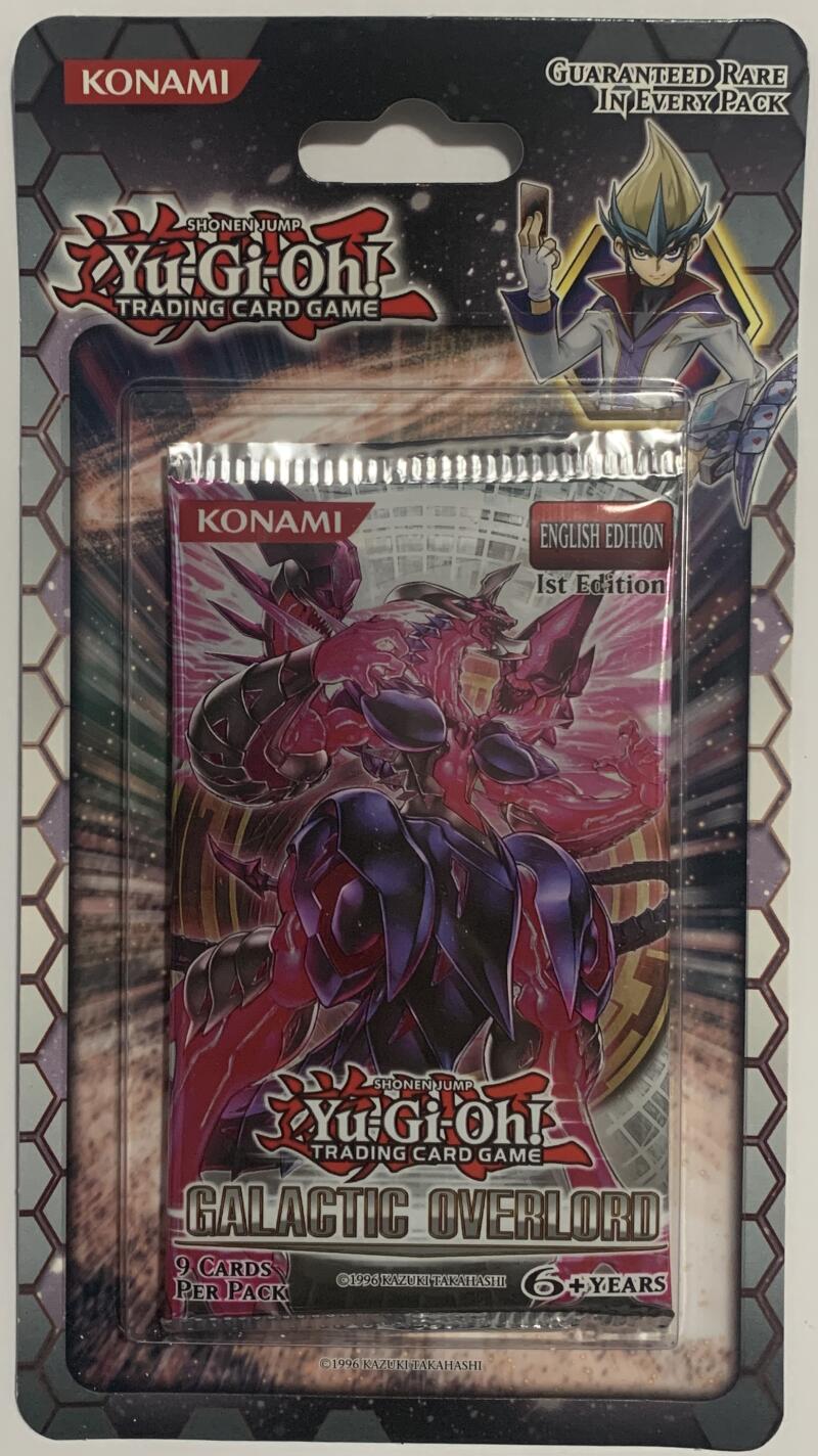 Yu-Gi-Oh! Galactic Overload Booster Sealed Card Game Pack - English Edition