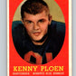 1958 Topps CFL Football #40 Kenny Ploen, Winnipeg Blue Bombers  V32574