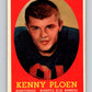 1958 Topps CFL Football #40 Kenny Ploen, Winnipeg Blue Bombers  V32575