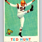 1959 Topps CFL Football #12 Ted Hunt, British Columbia Lions  V32595