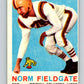 1959 Topps CFL Football #16 Norm Fieldgate, British Columbia Lions  V32597